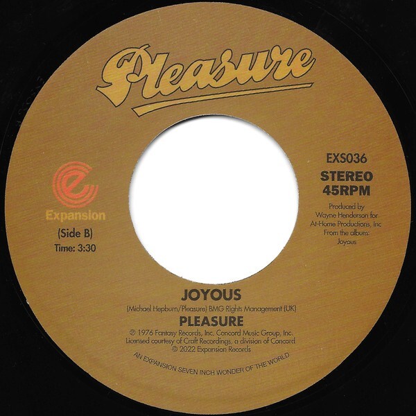 Pleasure Joyous LPレコード Pleasure – Joyous (F-9526) – 道 程
