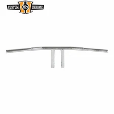 8" Rise 1.25" T-Bar Handlebar Bar Fits For Harley Softail Chopper Custom Chrome