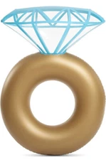 Diamond Ring Tube Pool Float Inflatable Jasonwell Floats Engagement Open Box