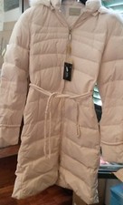 Piumino Combipel color crema tg. L - vera piuma d'oca