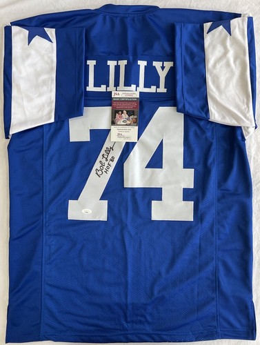 Bob Lilly "Mr. Cowboy" Dallas Cowboys Signed Autographed Jersey JSA COA - Picture 10 of 10
