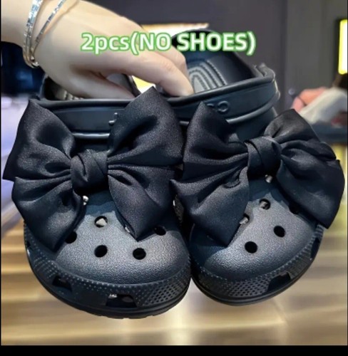 CUTE BOW π Croc Charms MIX MATCH DISCOUNT ON ALL OUR SHOP 10000+CHARMS+FREE P&P - Picture 7 of 38
