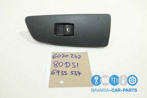 Original BMW  E87 116i  Fensterheberschalter Vorne Rechts  6070242  6935534