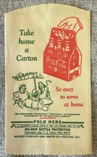 Vintage Coca-Cola No Drip Bottle Protector for Bottles
