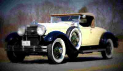 1929 Stutz Serie M zwei Passagiere Flitzer A4 Foto