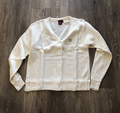 NEU ROXY JUNIOR VINTAGE 90’S SURF GOLF SUP DAMEN PULLOVER SHIRT MEDIUM STICKER