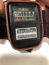 Vtg Weston Analog Direct Reading Exposure Light Meter Model 853 w/ Case