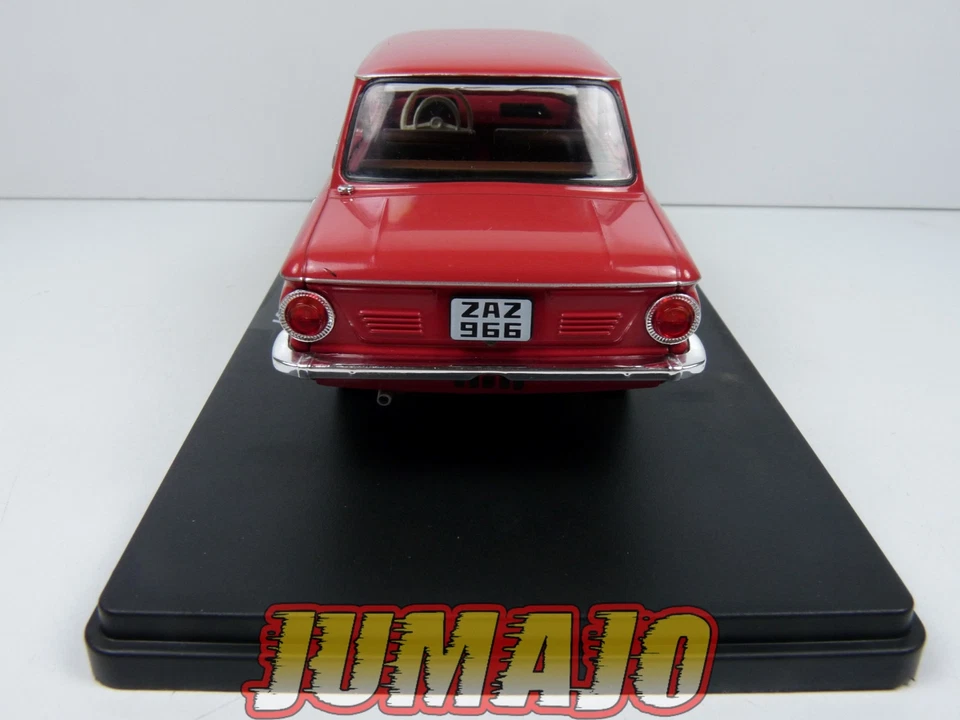 VQR43 Voiture 1/24 Hachette Roumanie : ZAZ 966 NSU Prinz 4 1967 - Immagine 3 di 4