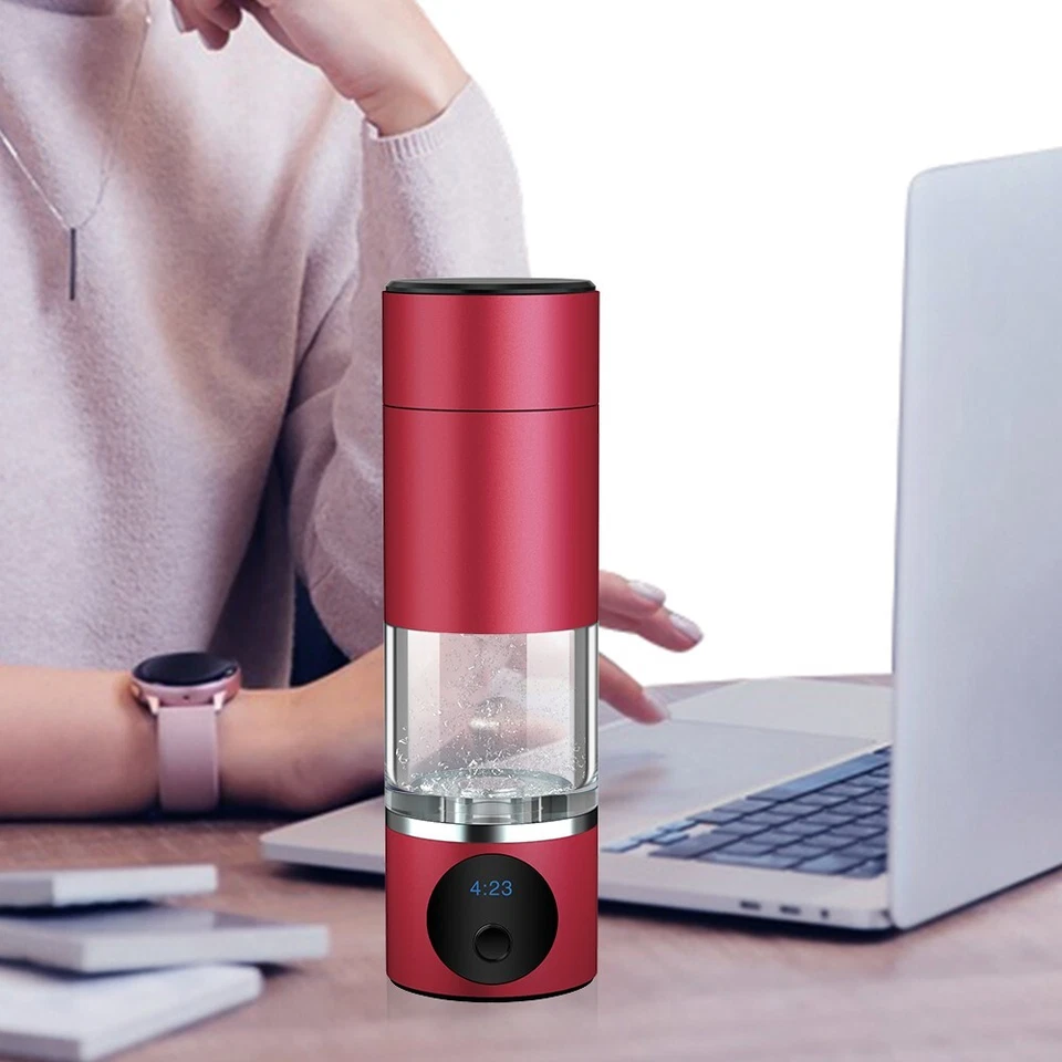 portable Molecular Hydrogen Rich Water Generator Bottle  - DuPont SPE PEM - Image 4 of 4