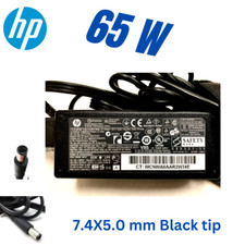 Genuine HP 65W AC Adapter Charger7.4x5.0mm Black Tip 19.5V Pavilion 710412-001