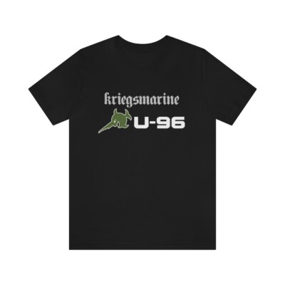 ww2 German Kriegsmarine U-boat U-96 Unisex Jersey Short Sleeve