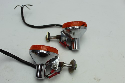 1983 KAWASAKI KZ440 LTD BELT (#443) FRONT LEFT RIGHT TURN SIGNAL LIGHT INDICATOR - Picture 5 of 13