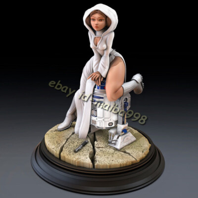 1/8 1/6 Star Leia 3D Print Garage Kit Figure Model Kit Unpainted Unassembled GK