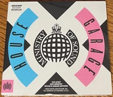 VARIOUS ARTISTS "HOUSE X GARAGE" BRAND NEW ORIGINAL 2016 UK 3CD ALBUM