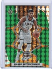 2021-22 Mosaic Basketball Green Mosaic #281 Giannis Antetokounmpo All NBA Bucks