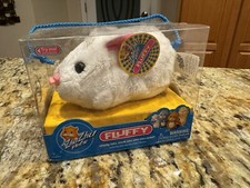 Zhu Zhu Pets BUNNY FLUFFY Toy Works New In Box