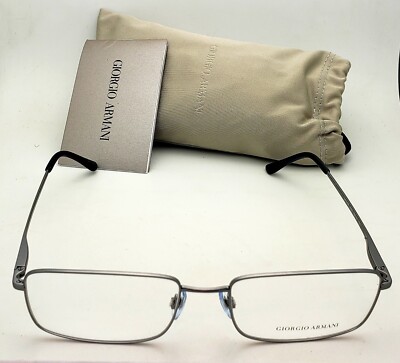 👓New Giorgio Armani Reading Glasses AR 5108 3003 59-19 Silver XL