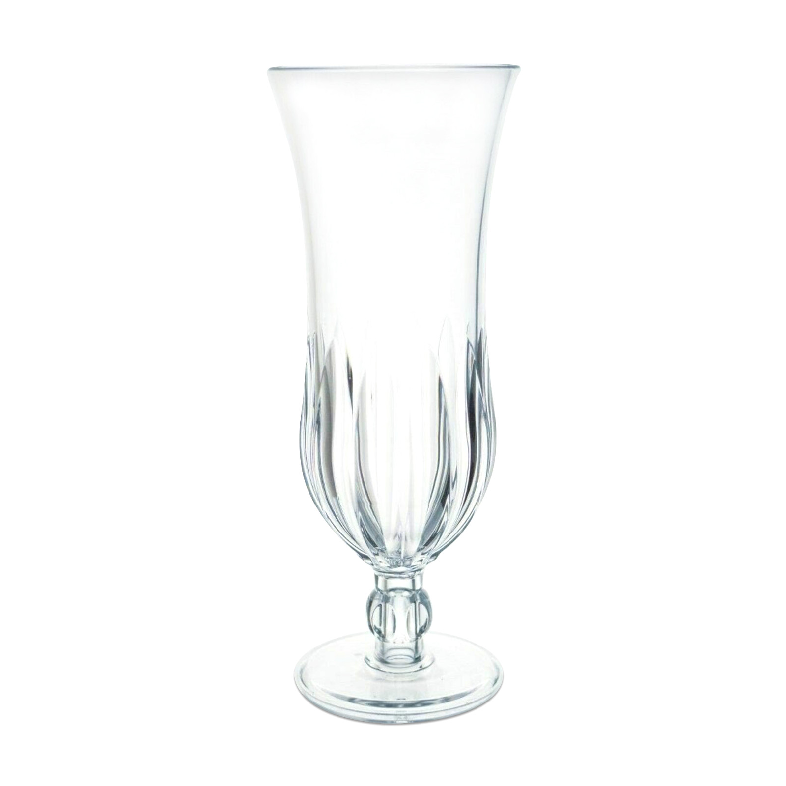 385ml Polycarbonate Hurricane Cocktail Glasses 4 Pack Crystal Unbreakable Glass