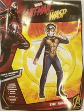 Child Marvel Avengers The Wasp 3 Pc. Halloween Costume Outfit Sizes S, M, L