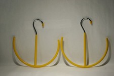 2 Rare Rare Vintage Metal Clothes Hangers