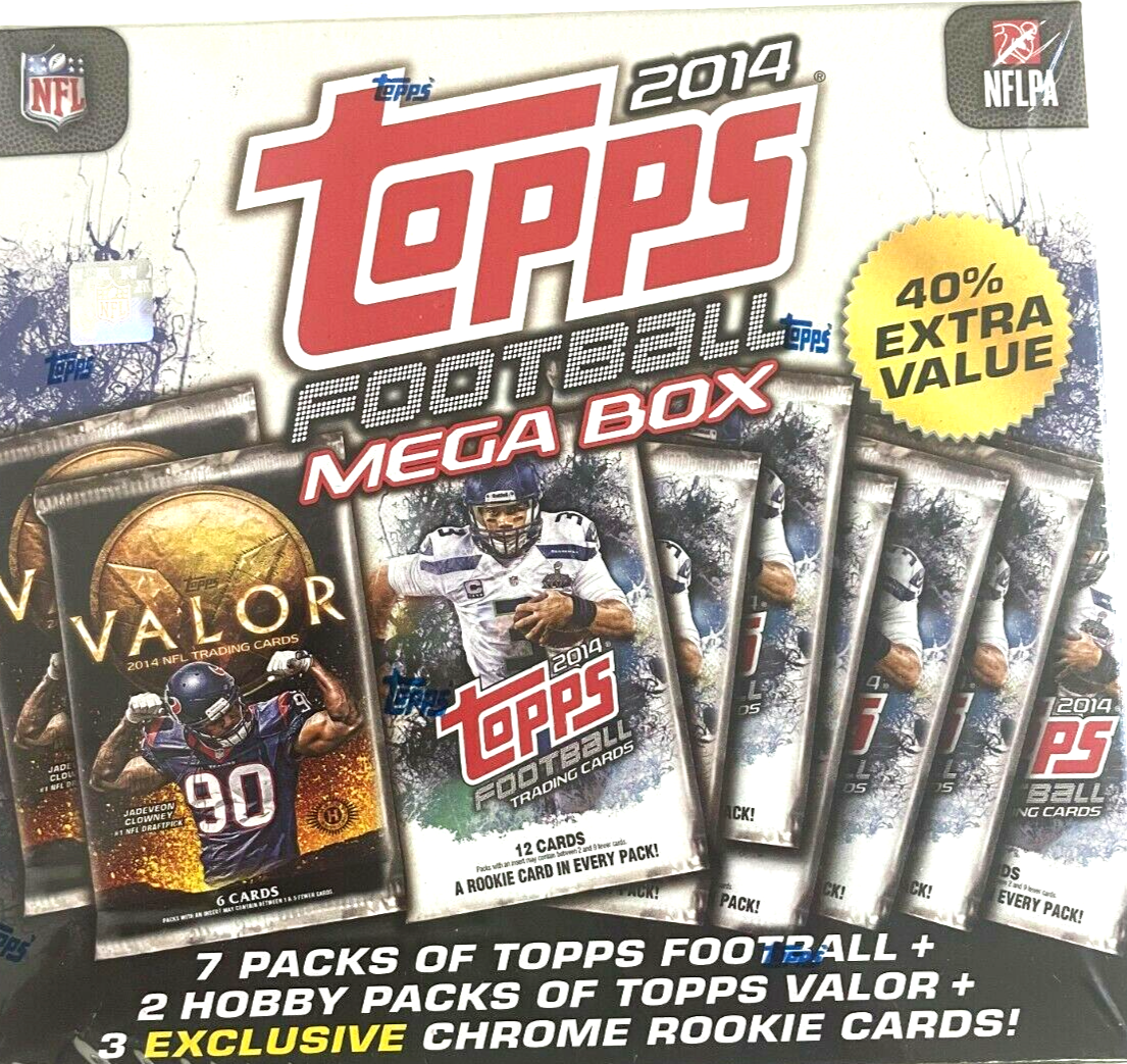 2014 TOPPS FOOTBALL MEGA BOX | eBay
