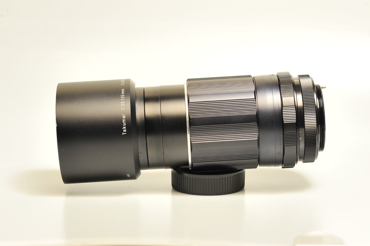 Asahi Super-Takumar 135mm F3.5 for M42 As-Is w/Hood [1265992] | eBay