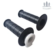 For Honda Grips Set With Throttle Cable Tube Sleeve MX Dirt Bike Off Road