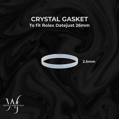 Crystal Gasket for Rolex Ladies Datejust Watch 2.5mm Height 6917 6916 69173 6917