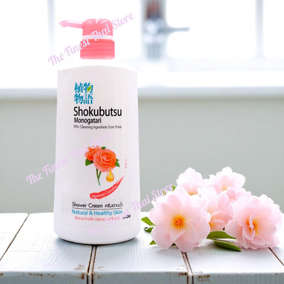 Shokubutsu Monogatari Japanese Camellia Shower Cream 500ml