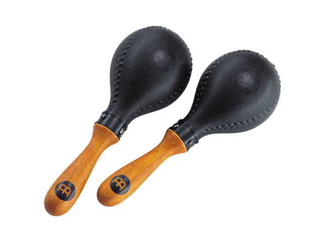 Meinl PM2BK Concert Percussion Plastic Hand Black Maracas (Pair)