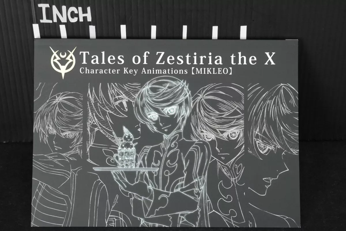 Tales of Zestiria X Character Key Animations 'Mikleo' Book - JAPAN