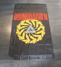Soundgarden Banner Flag 3x5  Rock Band Fan Decor Man Cave CD Record