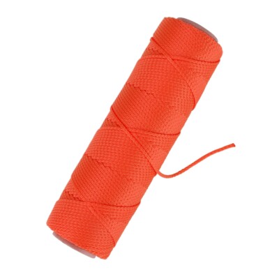 Goldblatt Braided Nylon Mason Line 250 FT #18 Chalk Line String Line Nylon Twine
