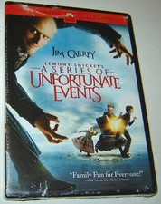 Lemony Snickets A Series of Unfortunate Events DVD,2005,Widescreen NEW SEALED