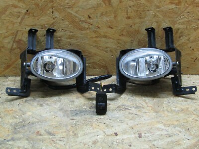 2005 2010 JDM HONDA AIRWAVE GJ 1 GJ2 FRONT BUMPER FOG LIGHT SET W SWITCH OEM