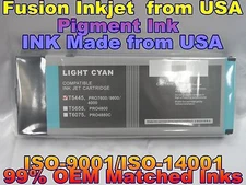 compatible  Stylus Pro 4000 7600 9600 Light Cyan T5445 lc cartridge ink kk