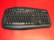 Microsoft Wireless MultiMedia Keyboard 1.1 Model 1014 WUR0445 READ