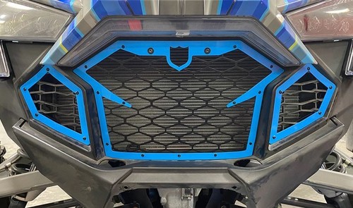 Pro Armor Front Grille Grill Lifted Lime Polaris RZR Pro R | R4 Turbo R 2022+ - Picture 4 of 4