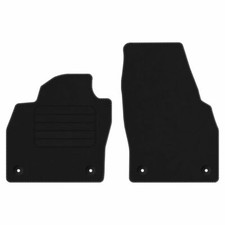 Velours Fußmatten für Skoda Fabia IV ab Bj. 2021 Passform Automatten VORNE BASIC