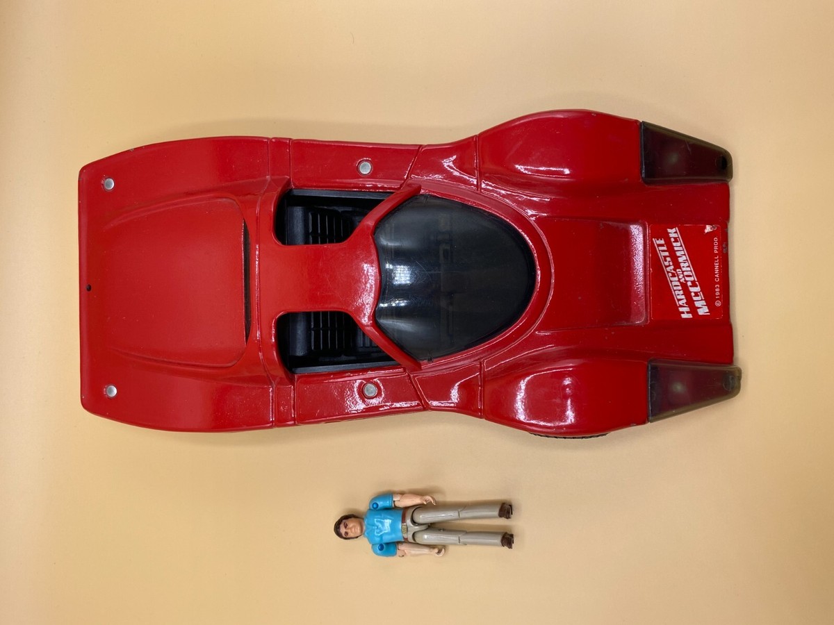 Vintage 1980's Ertl Hardcastle & McCormick Coyote 1:16 Car & 3.75