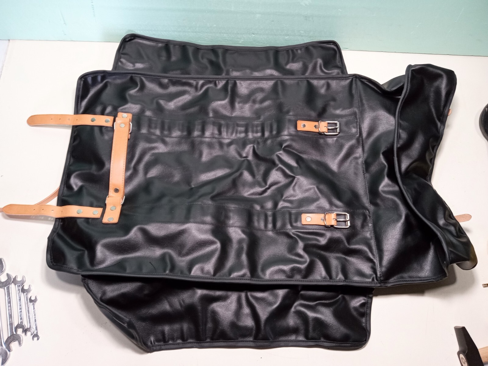 Ferrari 365 GTB/4 Daytona Jack Kit_Tool Kit_Roll Bag_Everest Wrenches_Hammers