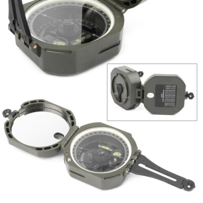 Pocket Transit Geology Compass for Outdoor Hiking Camping Survival Marching