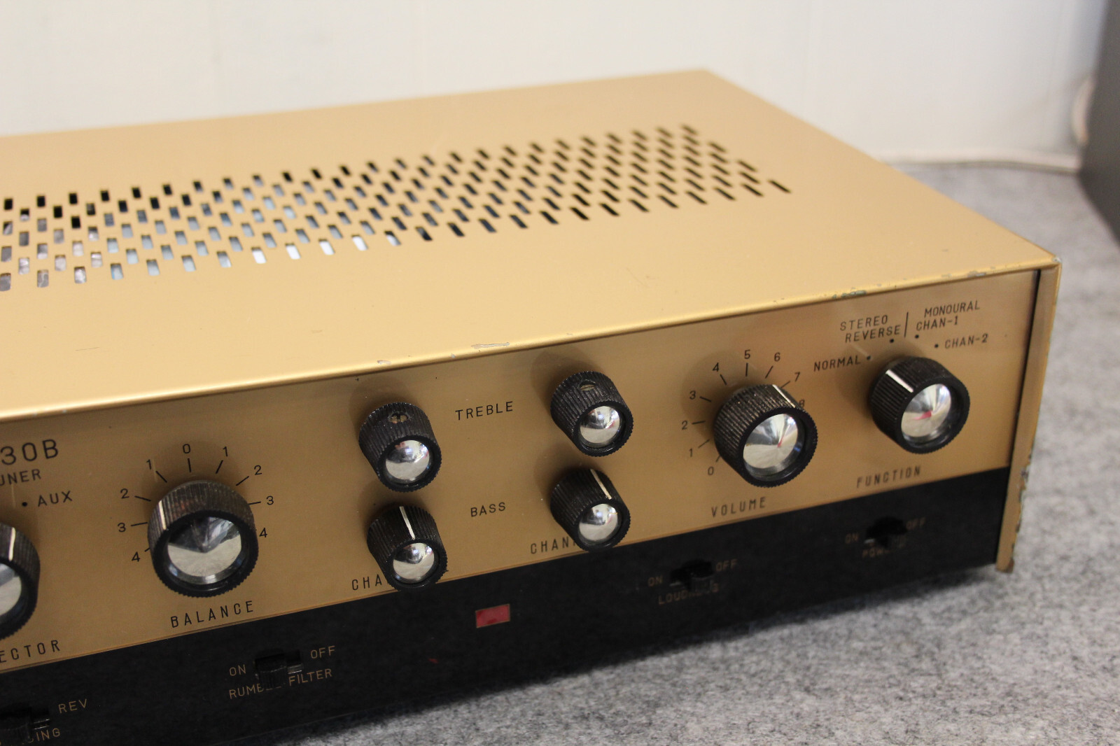 vintage Calrad SA30B Tube Stereo Integrated Amplifier 6BM8 12AX7 eBay
