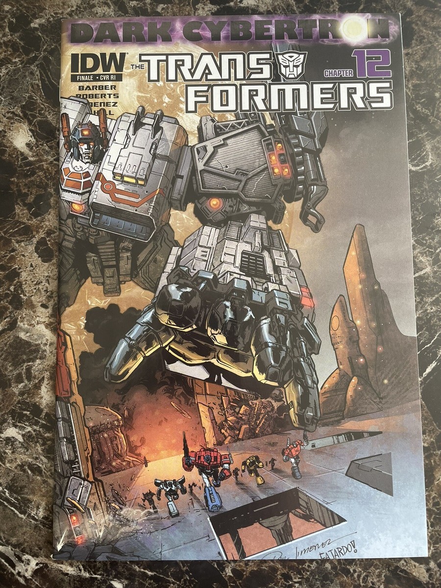 Transformers Dark Cybertron Finale #12 (2014) NM 1:10 Rare Jimenez