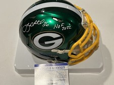 LEROY BUTLER HOF 2022 Autographed Signed Auto Packers Flash Mini Helmet PSA