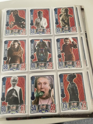 DOCTOR WHO ALIEN ATTAX CARDS PICK FROM 1 TO 240 FROM MENU - Picture 5 of 12