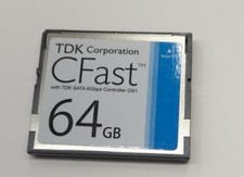 CFAST 64GB TDK CFAST card Japan Used