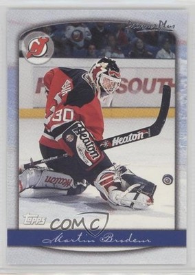 1999-00 Topps Premier Plus Martin Brodeur #66 HOF c7w