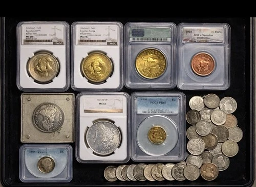 Private Estate Sale Collection – Certified Morgan Dollars, Gold MS70 & U.S.