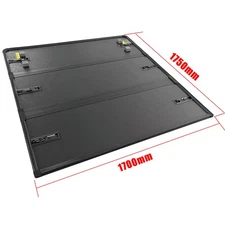 5.5FT Tonneau Cover Hard 3-Fold for 2015-2024 Ford F150 F-150 Truck Bed